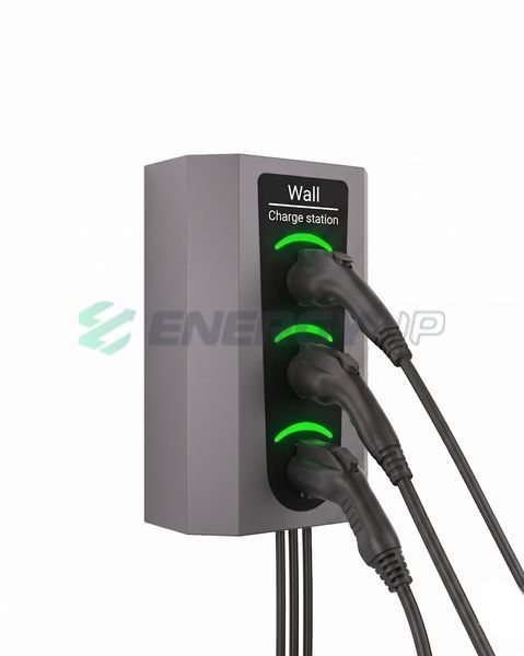 Зарядная станция для электромобиля Octa Energy 36 кВт с 3 портами: Type 2 (Mennekes) W336-[C22]-[C2]-[C2] фото