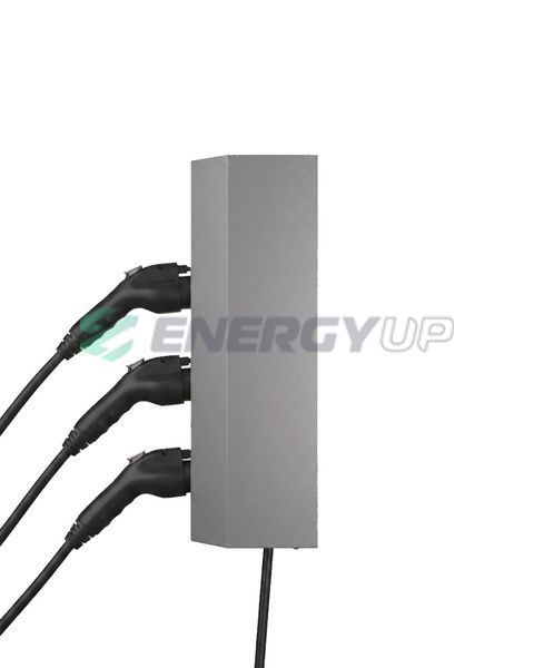 Зарядная станция для электромобиля Octa Energy 36 кВт с 3 портами: Type 2 (Mennekes) W336-[C22]-[C2]-[C2] фото