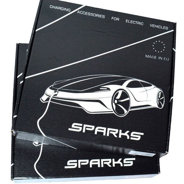 Зарядка для електромобіля Sparks 3.7 кВт 16А GB/T Portable Charger PC16TG фото