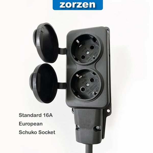 Разрядный кабель (разрядка V2L/V2H/V2G) Zorzen 3.5 кВт 4м для MG и корейского авто DC-ZRT2MG фото