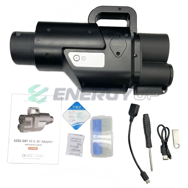 Перехідник TARY з APP 400 кВт CCS2 DC (станція) - GB/T DC (авто) 400A PT-CS2GB4 фото