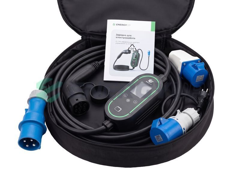 Зарядка для електромобіля EnergyUP Flux Wi-Fi 7.4 кВт Type Tesla (Nacs) 32А 1-фаза EUP-7-TS-F фото