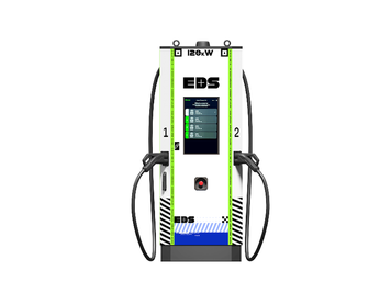 Коммерческая зарядная станция EDS CHARGERS S-model 120 кВт на 2 коннектора: CCS Combo 2 и GB/T DC EDS-S120-2DC фото