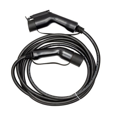 Зарядний кабель для електромобіля HiSmart 7.4 кВт 32А 1-фаза 5м TYPE 2 (станція) - Type 1 (американське авто EV200009 фото