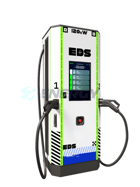 Комерційна зарядна станція для електромобіля EDS CHARGERS 120 кВт GB/T DC/CCS Combo 2 3-фази Q120-4 фото