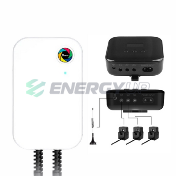Зарядная станция для электромобиля Wissenergy Wi-fi DLB 22 кВт Type 2 32А 3-фазы WB20 + DLB фото
