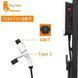 Переходник Feyree 22 кВт 32А 3-фазы Type 2 (станция) - GB/T AC (китайское авто) с фиксатором P-T2GBT3 фото 3
