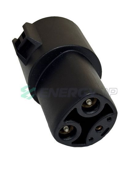 Переходник 7.4 кВт 32А 1-ф Type 1 - Type Tesla 1067348-00-C фото