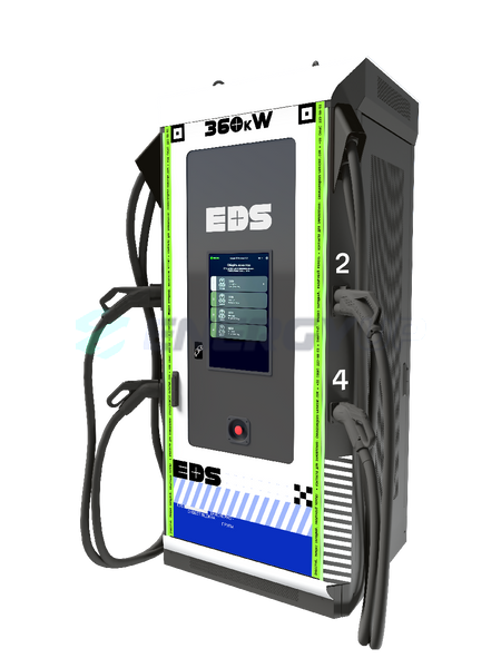 Коммерческая зарядная станция для электромобиля EDS CHARGERS 360 кВт GB/T DC/CCS Combo 2 3-фазы Q360-4 фото