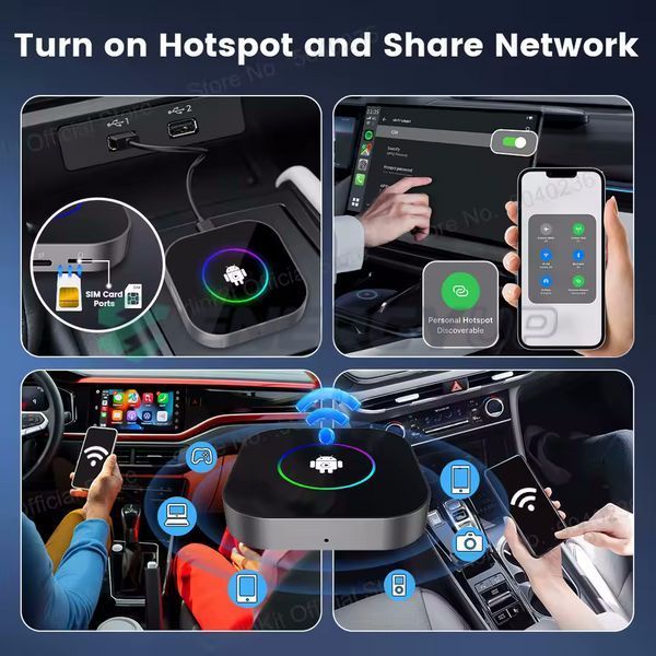 Приставка CarlinKit R2 TBox 4/64 CLK-R2T фото