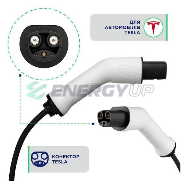 Зарядная станция для электромобиля UACHARGER WALL WiFi 9.2 кВт Type Tesla 40А 1-фазы CHS-WLWF220941-23 фото