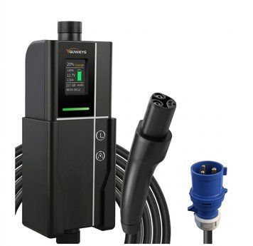 Зарядка для электромобиля GUWIEYG 7.4 кВт Type Tesla (Nacs) 32А 1-фаза GY7-32-1PH-NACS-C5 фото