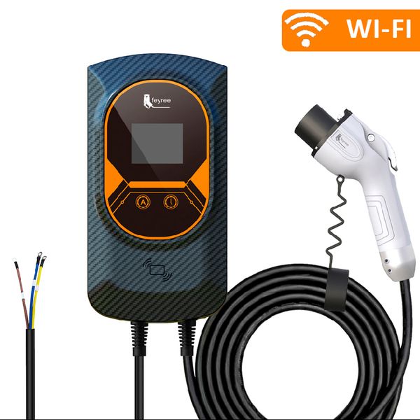 Зарядна станція для електромобіля Feyree 7.4 кВт 32А GB/T Charging Station WI-FI FY7-32-1PH-GB/T-CS-WF фото