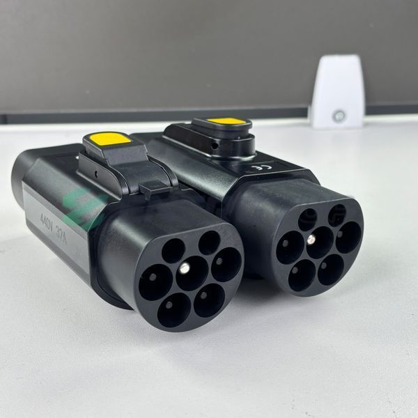 Переходник 7.4 кВт 32А 1-фаза Type 2 (станция) - GB/T AC (китайское авто) A-T2/GBT фото