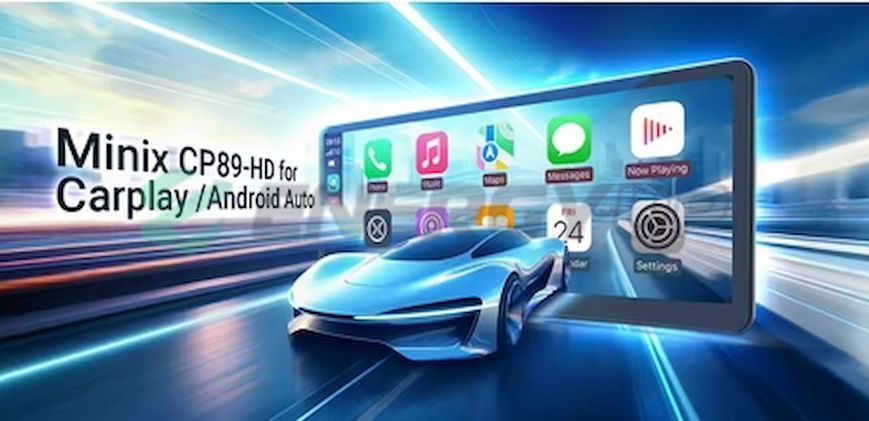 Автоекран MINIX CP89-HD тільки CarPlay та Android Auto '9 дюймів CP89-HD фото