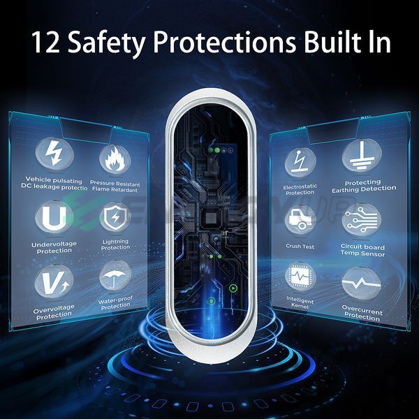 Зарядка для электромобиля ZENCAR EPRO Wi-Fi 7.4 кВт Type 1 32А 1-фаза  EPRO-7-T1 фото