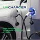 Кабель для заряджання електромобіля UaCharger 32А 7.4 кВт Type 2-Type 1 5м A-C-CB-2-1 фото 5