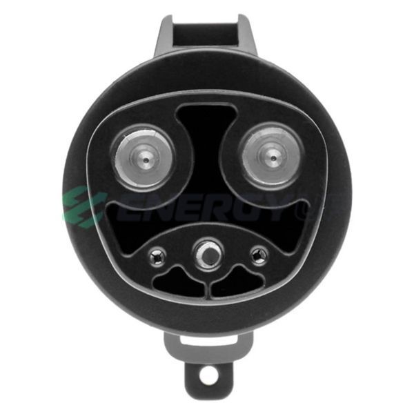Переходник Olink 7.4 кВт Type 1 - Type Tesla 32А 1-ф  АС Адаптер Type 1 - Tesla фото