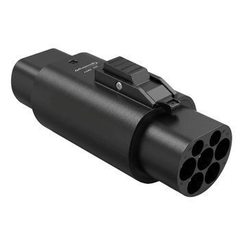 Переходник с фиксатором Guwieyg 7.4 кВт Type 2 (станция) - GB/T AC (китайское авто) 32А 1-фаза PG-T2GBT фото