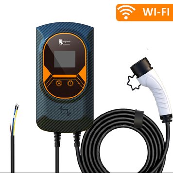 Зарядна станція для електромобіля Feyree 7.4 кВт 32А Type 2 Charging Station WI-FI FY7-32-1PH-TP2-CS-GEM-PRO фото