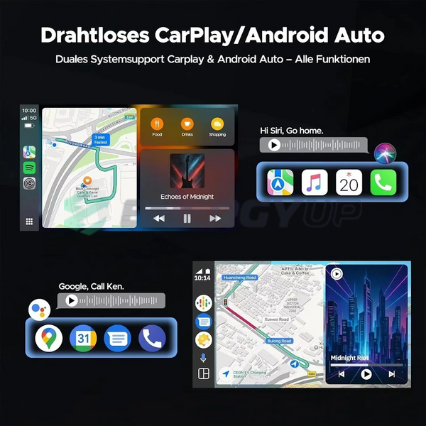 Автоэкран Ottocast Ai 11.4 (Android 15) + камера заднего вида OTT-SCR фото