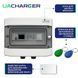 Зарядная станция для электромобиля UACHARGER WALL RFID 9.2 кВт Type 2 40А 1-фаза CHS-WLRF220921-21 фото 3