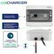 Зарядная станция для электромобиля UACHARGER WALL RFID 9.2 кВт Type 2 40А 1-фаза CHS-WLRF220921-21 фото 2